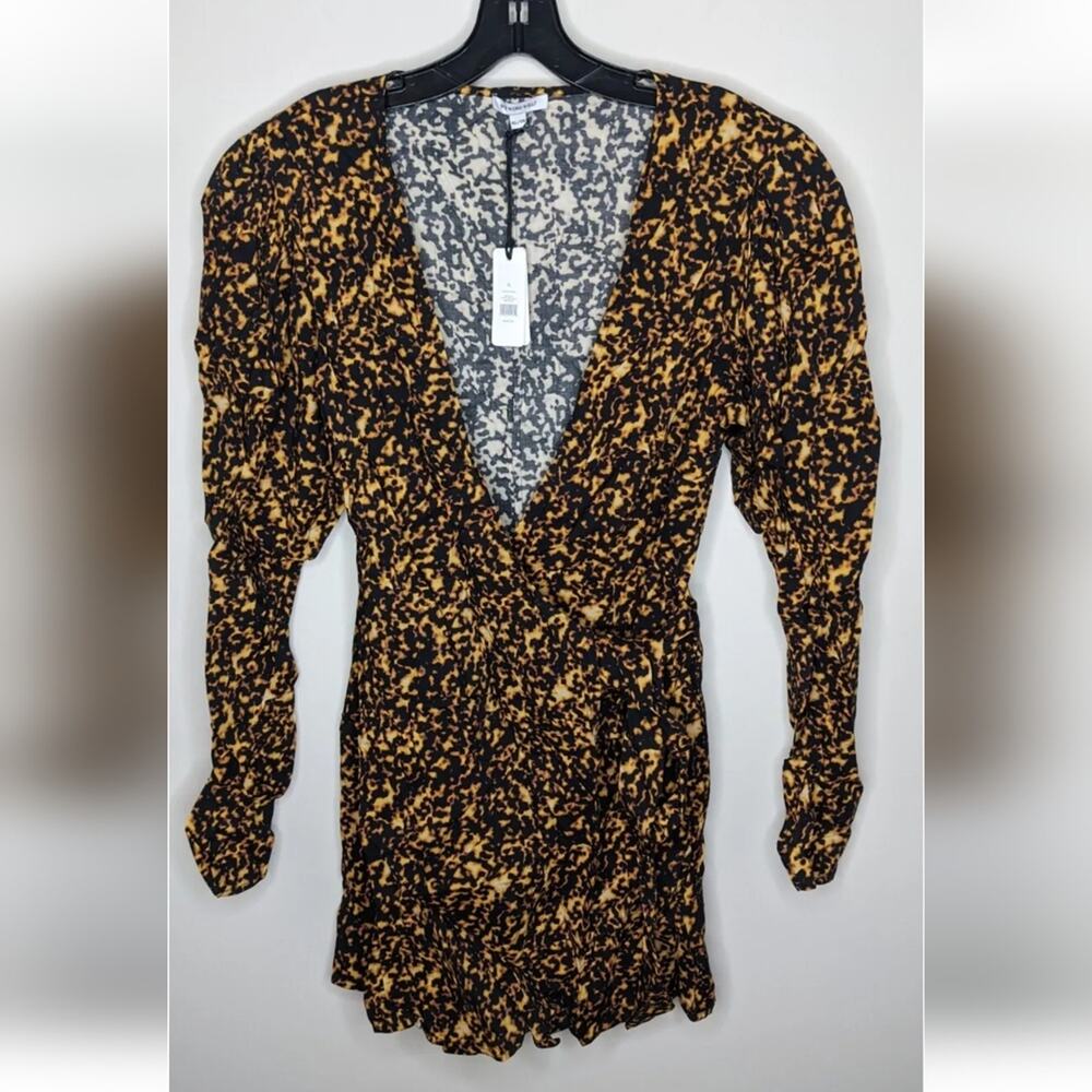 We Wore What Blanca Wrap Dress, Multi, Women's XL
